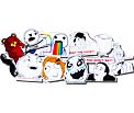 Rage Face Stickers Meme Decals Moustache Pedo Bear True Story You Dont Say What The Fuck Puking Rainbows Epic Win