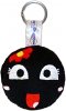 Manga Smiley Girl Kawaii J-Stuff Cute Emoji Emoticon Plush Pillow Kissen Keychain
