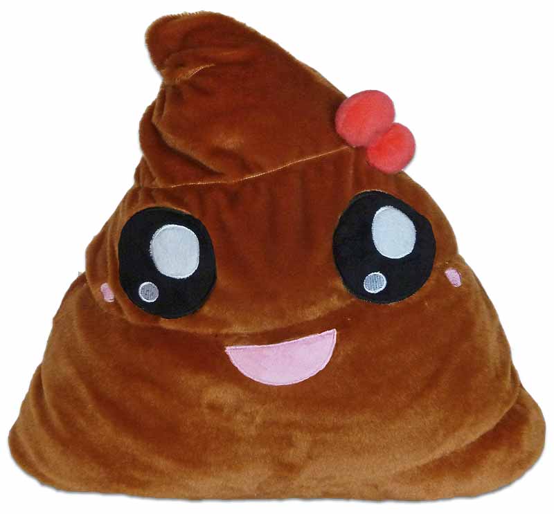 moodrush - Poopy Poop Emoji Pillow Plush Poo Smiley Emoticon Shop