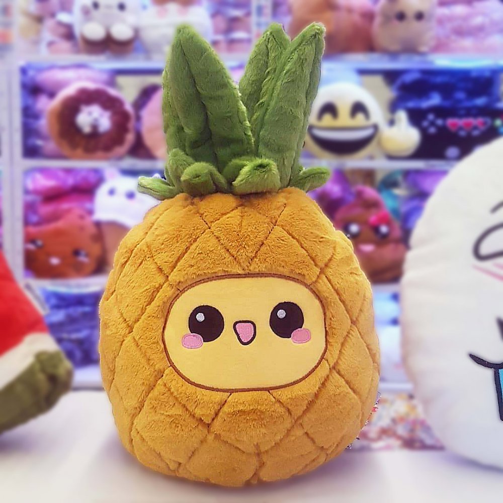 Pineapple Emoticon Pillow Cushion Fruit
