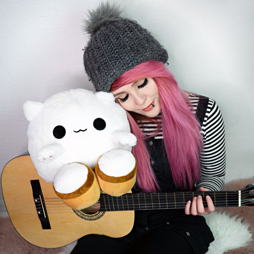 Bongo Cat Plush Toy Cat Meme