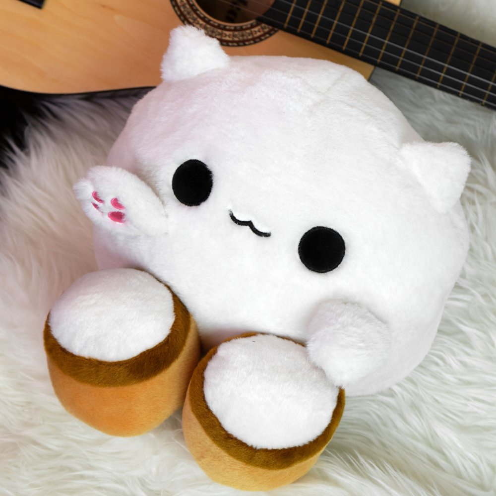 Bongo Cat Plush Toy Cat Meme