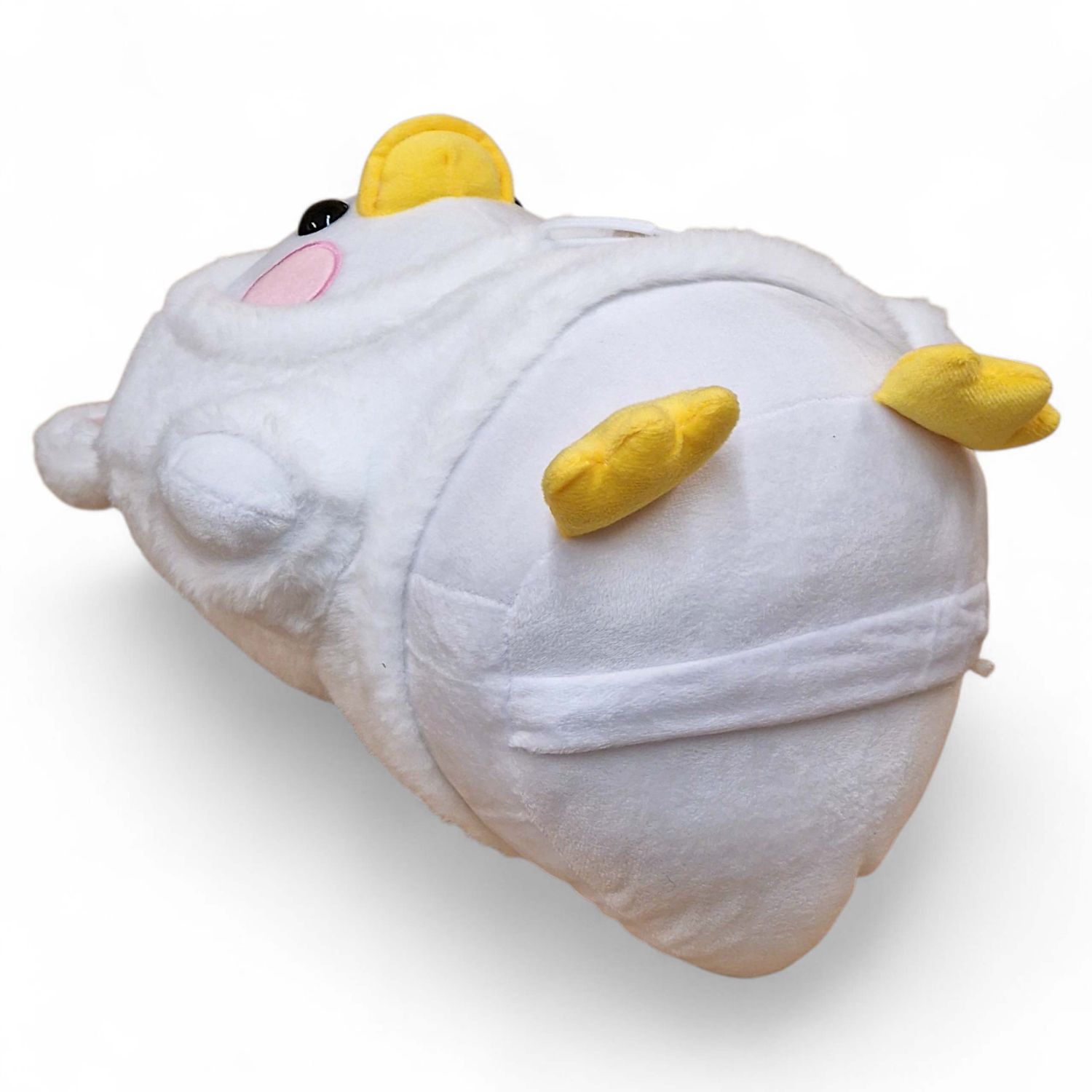 Cat Duck Plush with Hoodie and Cat Ears Toy