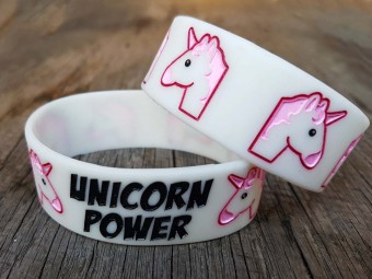 Unicorn Wristband Pink with GLOW