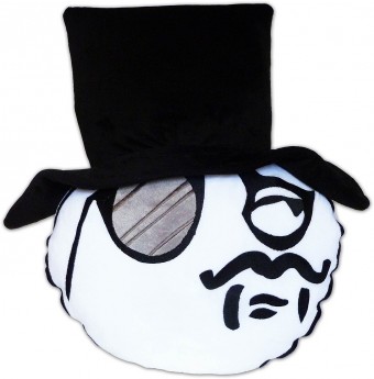 Moodrush Feel Like A Sir Meme Pillow Rage Face Cushion