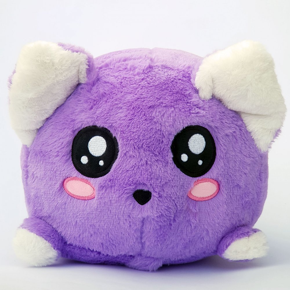 Furdis Purple Fox Plush Toy Pillow Fufu