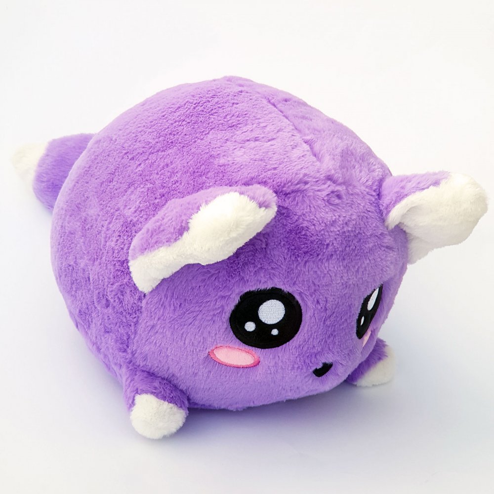 Furdis Purple Fox Plush Toy Pillow Fufu