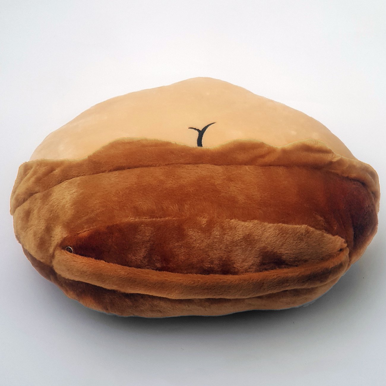 Brown Emoticon Cushion