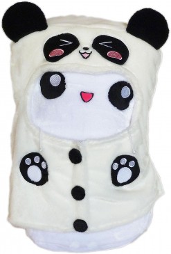 Marshi Mike Panda Hoodie Chosen Vowels Marshmallow Cushion Plush Manga Cosplay Shop