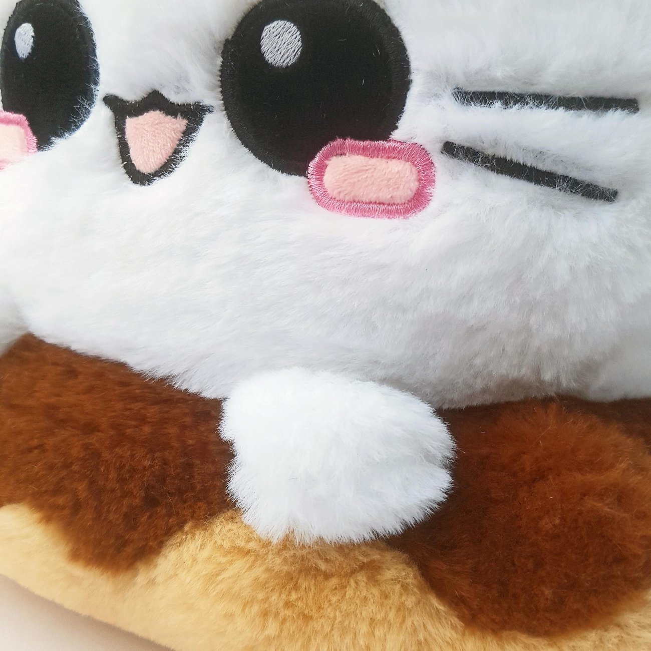 Smores Cat Plush Toy Pillow Marshmallow Cookie Kitty