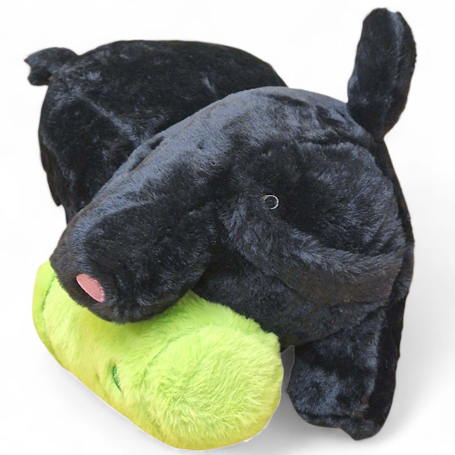 Matcha Cat Plush Pillow Black