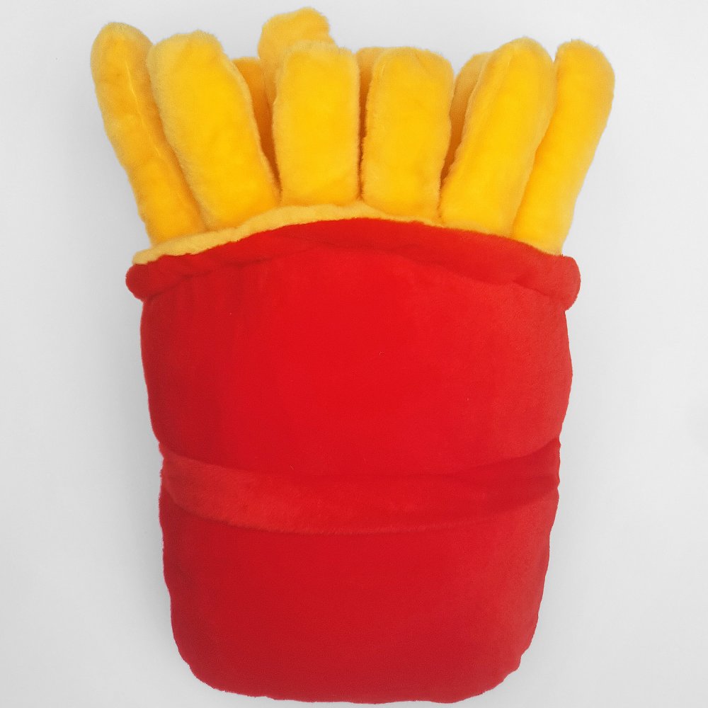 French Fries Plush Pillow Emoticon Cushion Fastfood