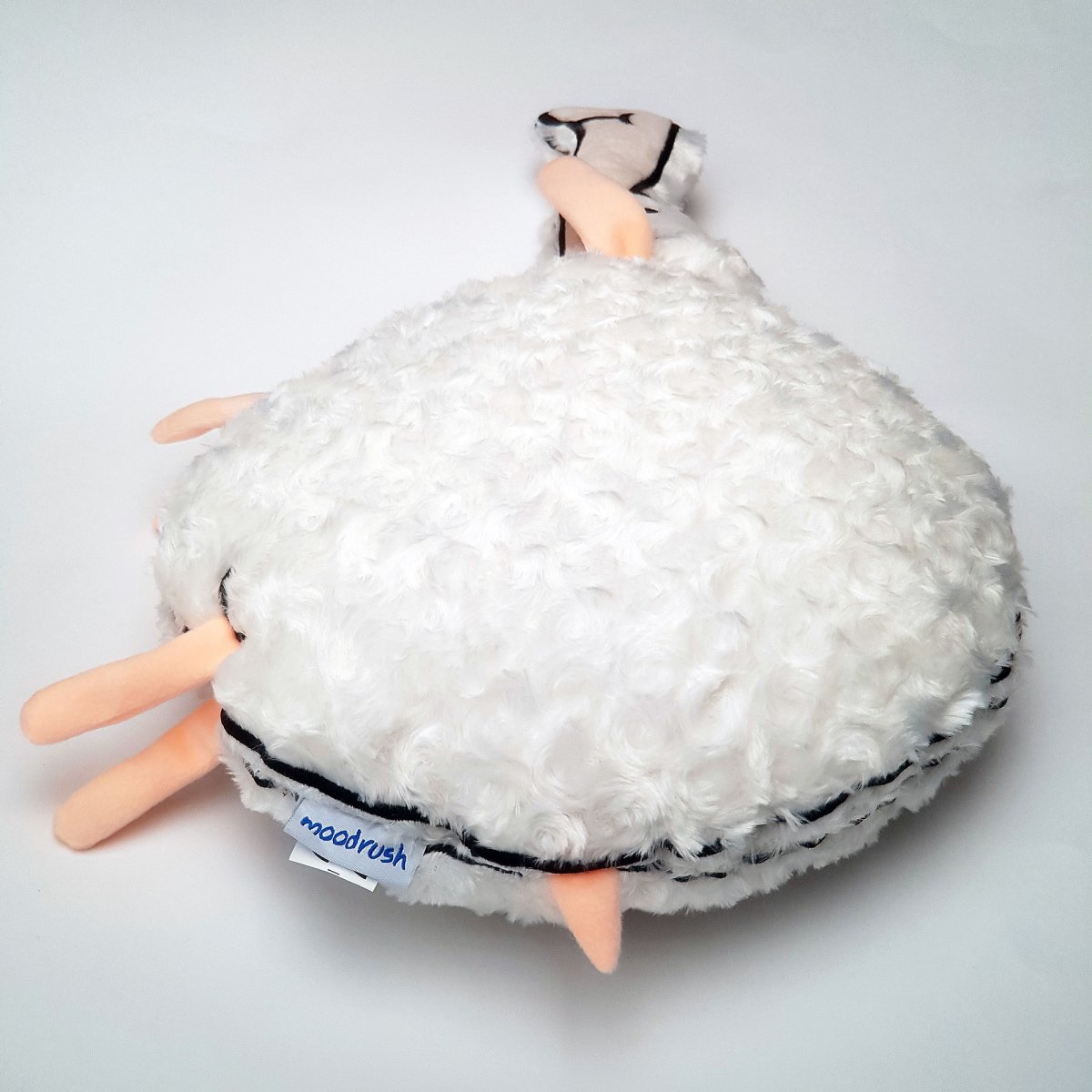 Sheep Pillow Emoitcon Curly Fabric Plush Toy