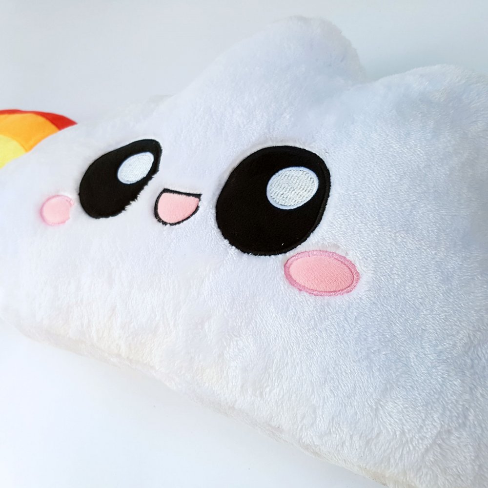 Rainbow Cloud Pillow Emoticon Shop