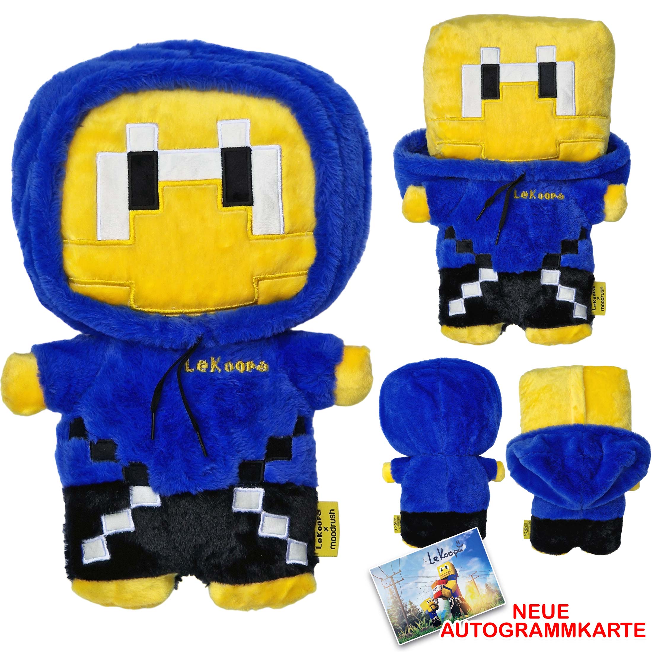 LeKoopa Plush Figure Doll Pillow Face Plush Cushion