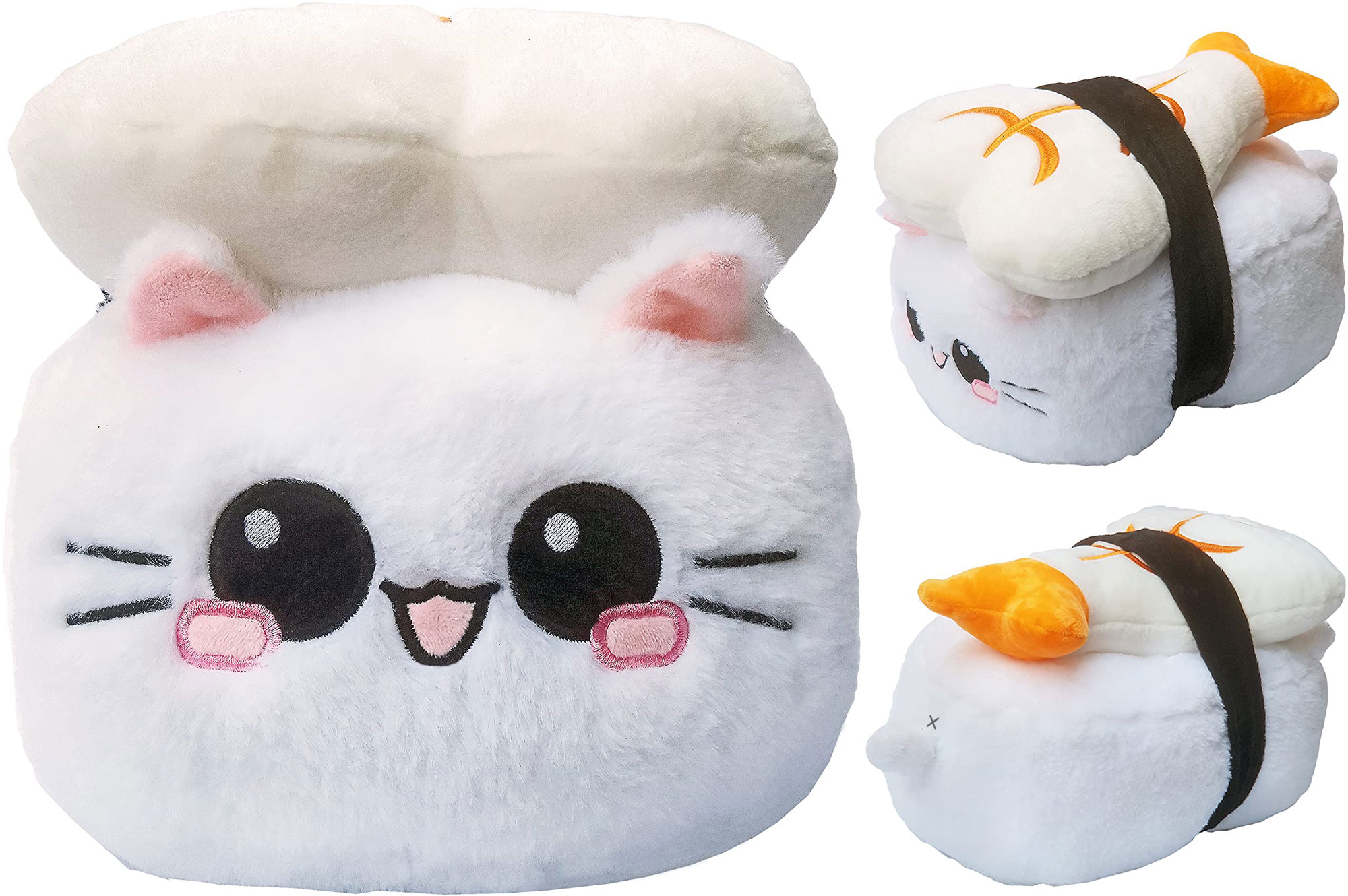 Sushi Cat Plush Pillow Emoticon Toy Cushion Shrimp