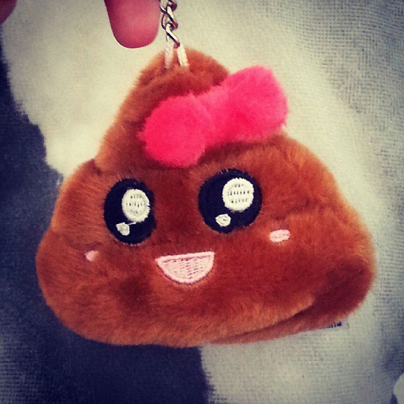 Baby Poop Pillow Plush Keychain Poo Shit Pillow