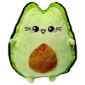 Avocado Cat Plush Pillow Emoticon Toy Cushion