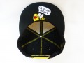 Smiley Bee Snapback Cap Shop Dirty White Paint 