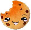 Cookie Pillow Chocolate Chip Plush Toy Cake Cushion Smiley