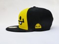 Smiley Bee Cap Shop Snapback Dirty White Paint 