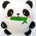 Fat Panda Pillow Bamboo Emoticon plush bear