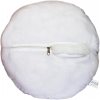 Filling pillow with zipper and super soft cotton filling smiley