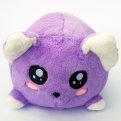 Furdis Purple Fox Emoticon Plush Toy Pillow Fufu