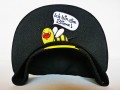 Smiley Bee Cap Shop Snapback Dirty White Paint 