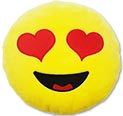 Hearts Pillow Heart Eyes Smiley Emoticon Cushion Mobile Messenger