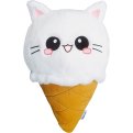 Ice Cream Cat Waffle Pillow Toy Emoticon