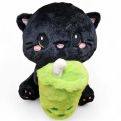 Matcha Cat Plush Toy Boba