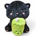 Matcha Cat Bubble Tea Plush Toy