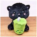 Matcha Cat Plush Boba Bubble Tea