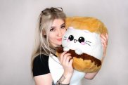 S'mores Cat Plush Toy Girl