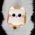 Bread Cat Toast Plush Kitty Emoticon